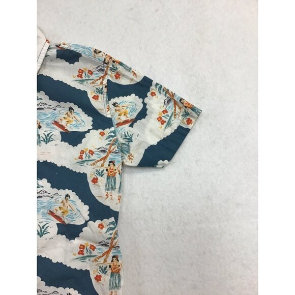 Kid Boy Hawaiian ButtonUp - Picture 4 of 7